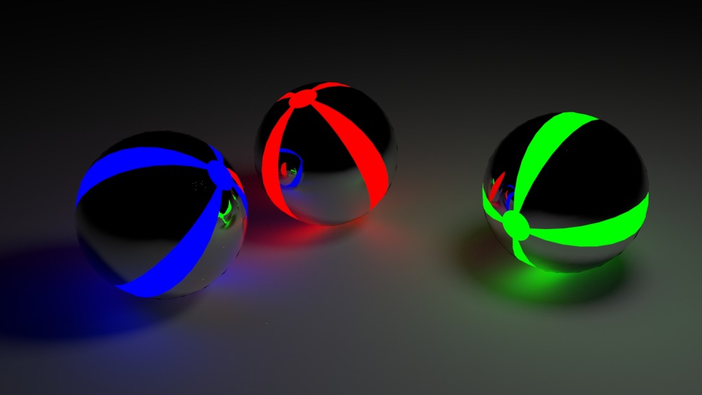 Glowing Christmas Balls preview image 1